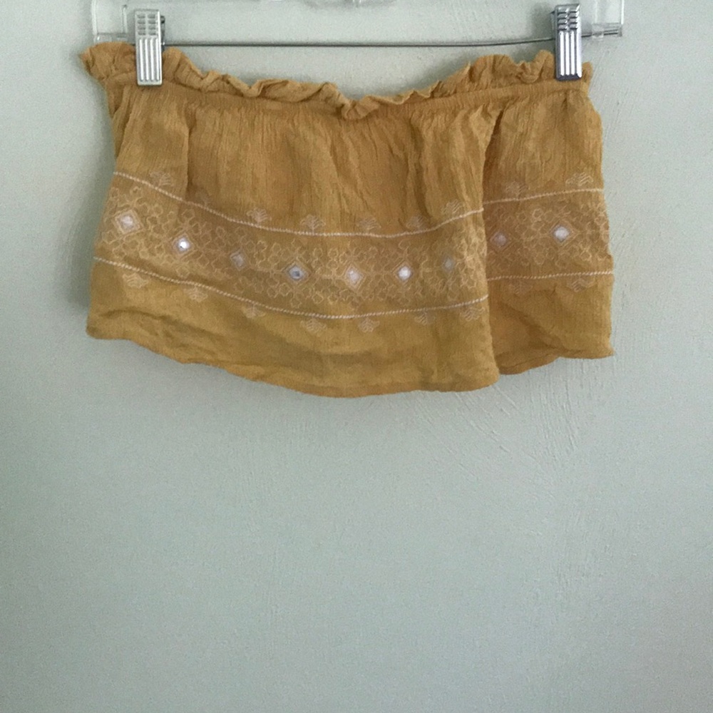 American Eagle crop tube top